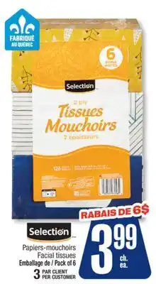 Jean Coutu SELECTION Facial tissues offer