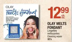 Jean Coutu OLAY MELTS FONDANT Cleaning wipes offer
