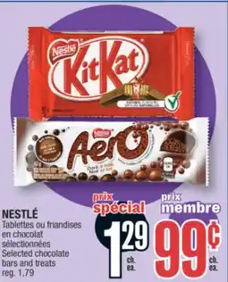 Jean Coutu NESTLÉ Selected chocolate bars and treats offer