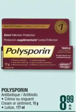 Jean Coutu POLYSPORIN Antibiotic offer