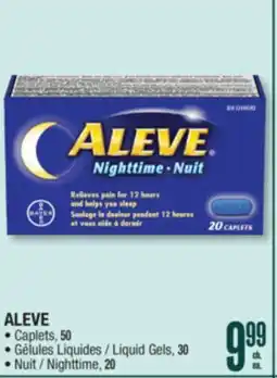 Jean Coutu ALEVE offer