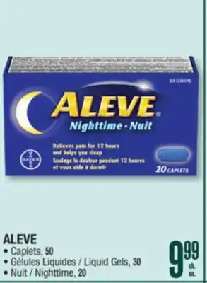 Jean Coutu ALEVE offer