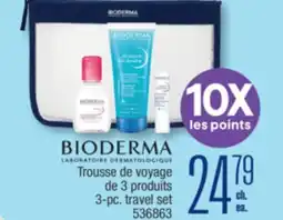 Jean Coutu BIODERMA 3-pc. travel set offer