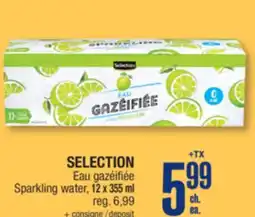Jean Coutu SELECTION Sparkling water offer