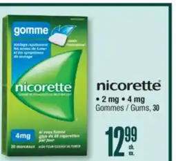 Jean Coutu nicorette Gums offer