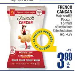 Jean Coutu FRENCH CANCAN Popcorn offer