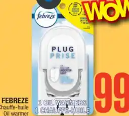 Jean Coutu FEBREZE Oil warmer offer