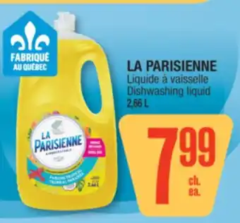 Jean Coutu LA PARISIENNE Dishwashing liquid offer