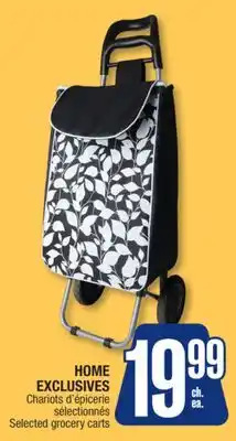 Jean Coutu HOME EXCLUSIVES Selected grocery carts offer
