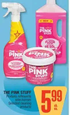 Jean Coutu THE PINK STUFF Selected cleaning products offer