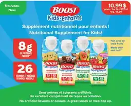 Jean Coutu BOOST KIDS ENFANTS Nutritional Supplement for Kids! offer