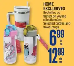 Jean Coutu HOME EXCLUSIVES Selected bottles and travel mugs offer