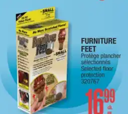 Jean Coutu FURNITURE FEET Selected floor protection offer