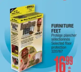 Jean Coutu FURNITURE FEET Selected floor protection offer