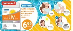 Jean Coutu PERSONNELLE Ray detection stickers offer