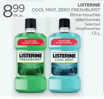 Proxim LISTERINE Selected mouthwashes offer