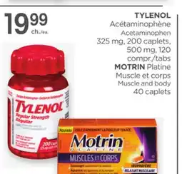 Proxim TYLENOL, MOTRIN offer