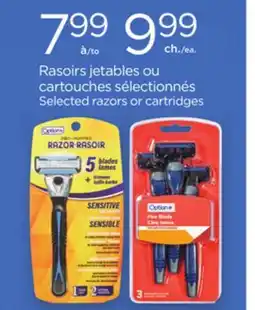 Proxim OPTION+ Selected razors or cartridges offer