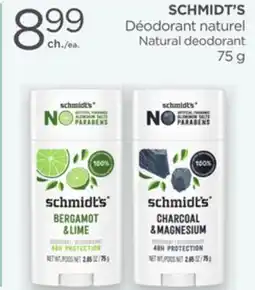 Proxim SCHMIDT'S Natural deodorant offer