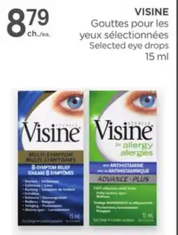 Proxim VISINE Selected eye drops offer