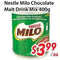 Bestco Food Mart Nestle milo chocolate malt drink mix offer