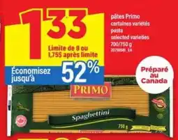 Maxi Primo Spaghettini offer