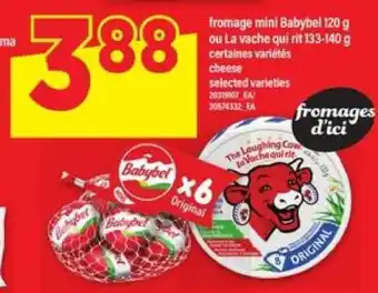 Maxi fromage mini Babybel ou La vache qui rit offer
