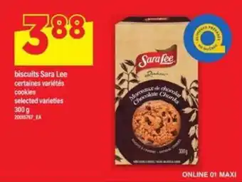 Maxi biscuits Sara Lee offer