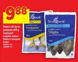 Maxi SeaQuest Tilapia or Pompano offer