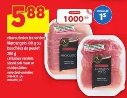 Maxi Marcangelo charcuteries tranchées offer