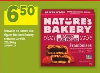 Maxi Nature's Bakery Barres aux Figues offer