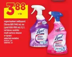 Maxi Vaporisateur nettoyant Clorox ou Lysol offer