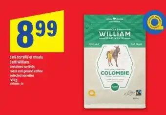 Maxi Café William offer