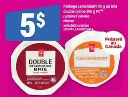 Maxi fromage camembert ou brie double crème offer