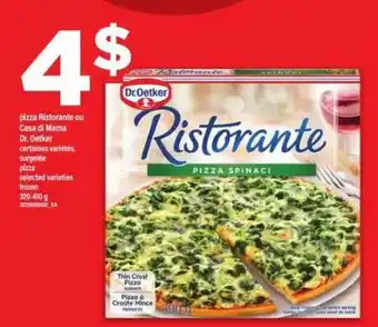 Maxi DR. OETKER RISTORANTE PIZZA offer