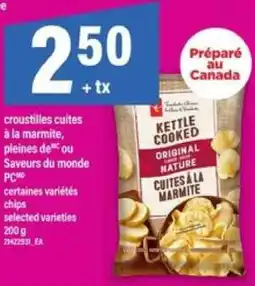Maxi PC Kettle Cooked Chips offer