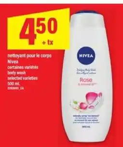 Maxi Nivea Body Wash offer