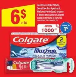 Maxi Colgate MaxFrais offer