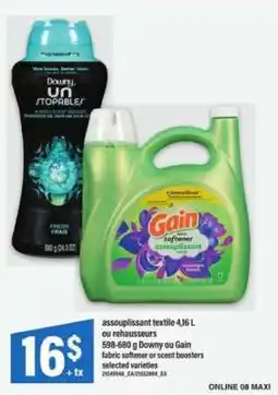 Maxi Downy ou Gain offer