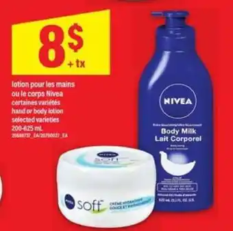 Maxi NIVEA LOTION offer