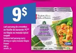 Maxi cari panang de crevettes en feuille de bananier PC offer