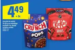 Maxi Nestlé Crunch Pops & KitKat Minis offer