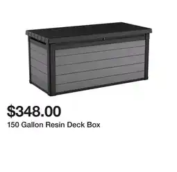 Wayfair 150 Gallon Resin Deck Box offer