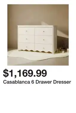 Wayfair Casablanca 6 Drawer Dresser offer