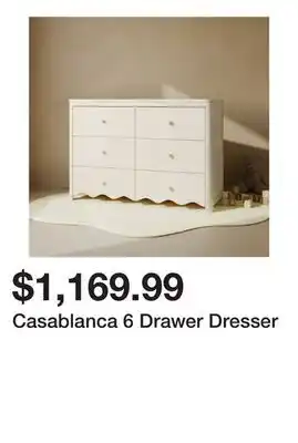 Wayfair Casablanca 6 Drawer Dresser offer