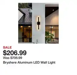 Wayfair Bryshere Aluminum LED Wall Light offer