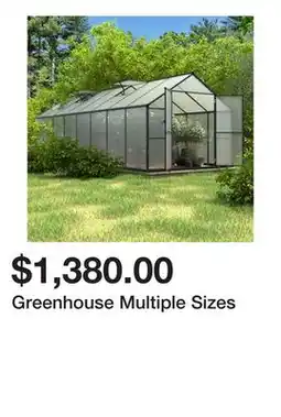 Wayfair Greenhouse Multiple Sizes offer