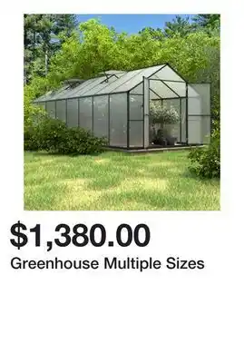 Wayfair Greenhouse Multiple Sizes offer