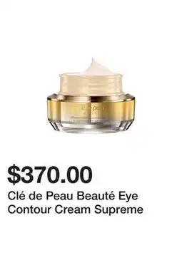 Sephora Clé de Peau Beauté Eye Contour Cream Supreme offer
