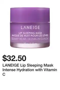 Sephora LANEIGE Lip Sleeping Mask Intense Hydration with Vitamin C offer